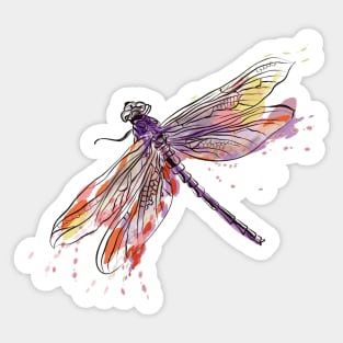 Dragon Fly Tattoo Sticker